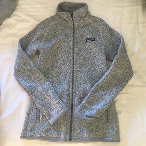 Patagonia Gray ZipUp Fleece Jacket